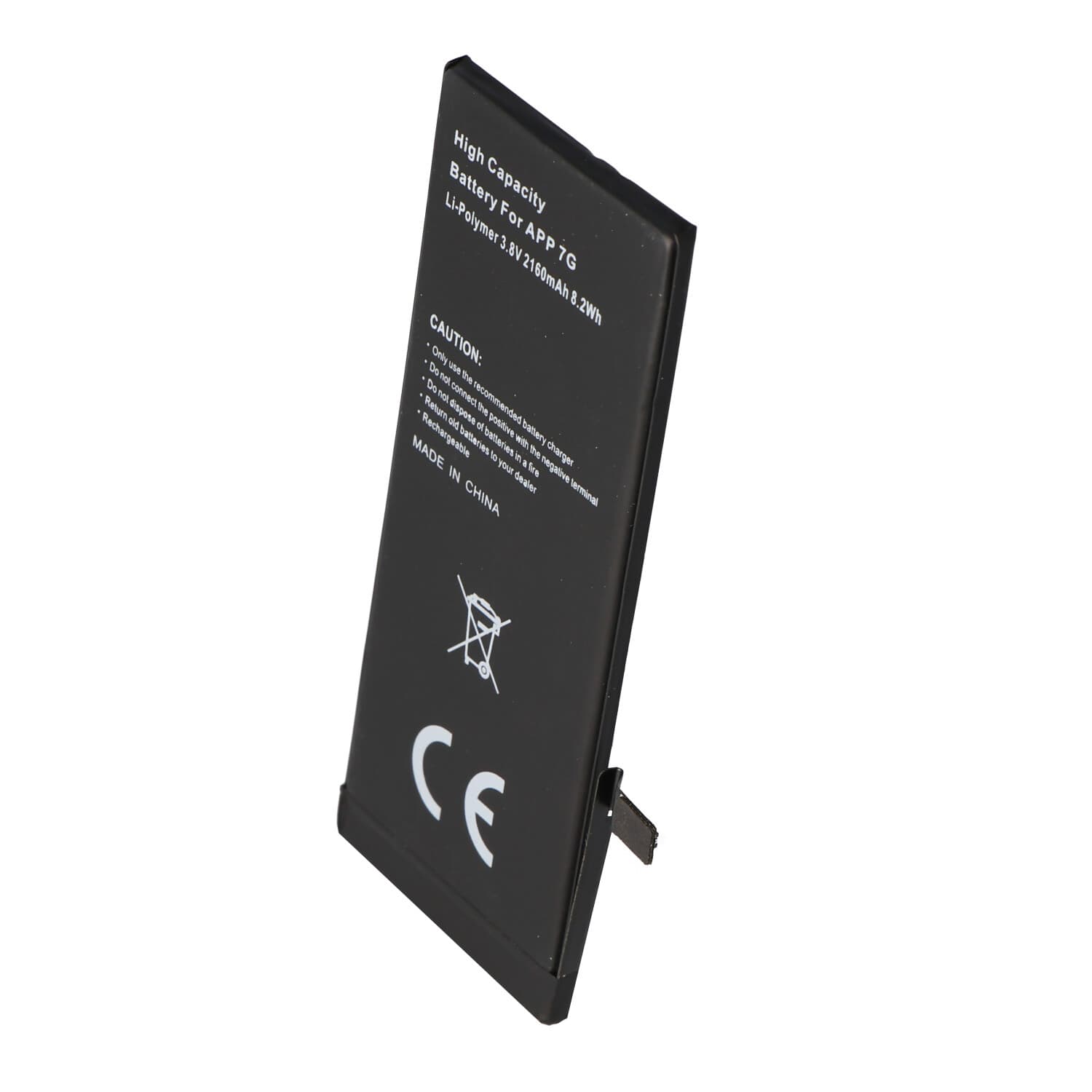 2160mAh batterie appropriée pour Apple iPhone 7 616-00255, 616-00258, A1660, A1778, A1779, A1780
