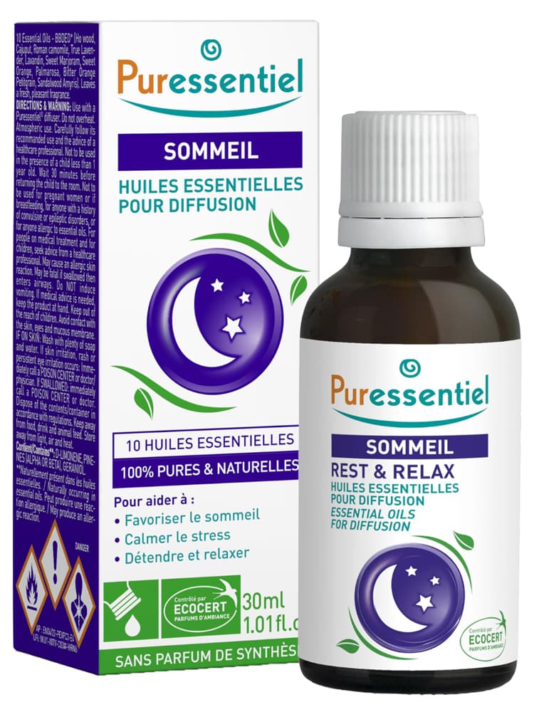 Puressentiel Sommeil - Huiles Essentielles Pour Diffusion - 30 ml